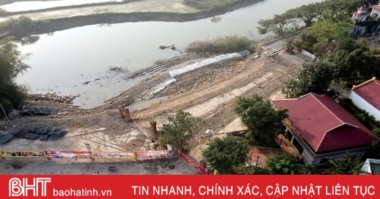 14 billion VND to fix landslides in the upstream canal of Trung Luong sluice