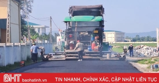 “Chạy nước rút” xây dựng nông thôn mới ở Lộc Hà