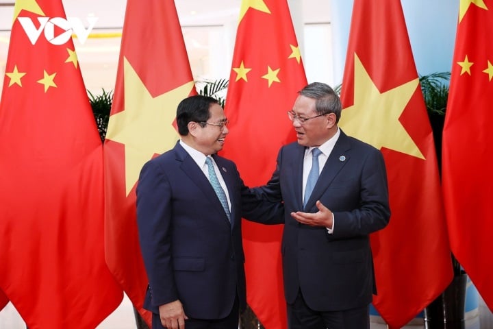 Premierminister Pham Minh Chinh führt Gespräche mit dem chinesischen Ministerpräsidenten Li Qiang