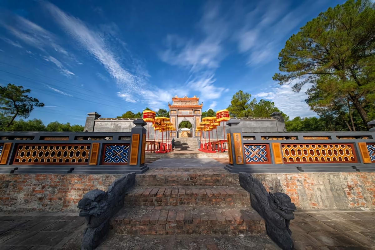สุสานจักรพรรดินีทูดู หลังการบูรณะ 1 ปี รูปที่ 2