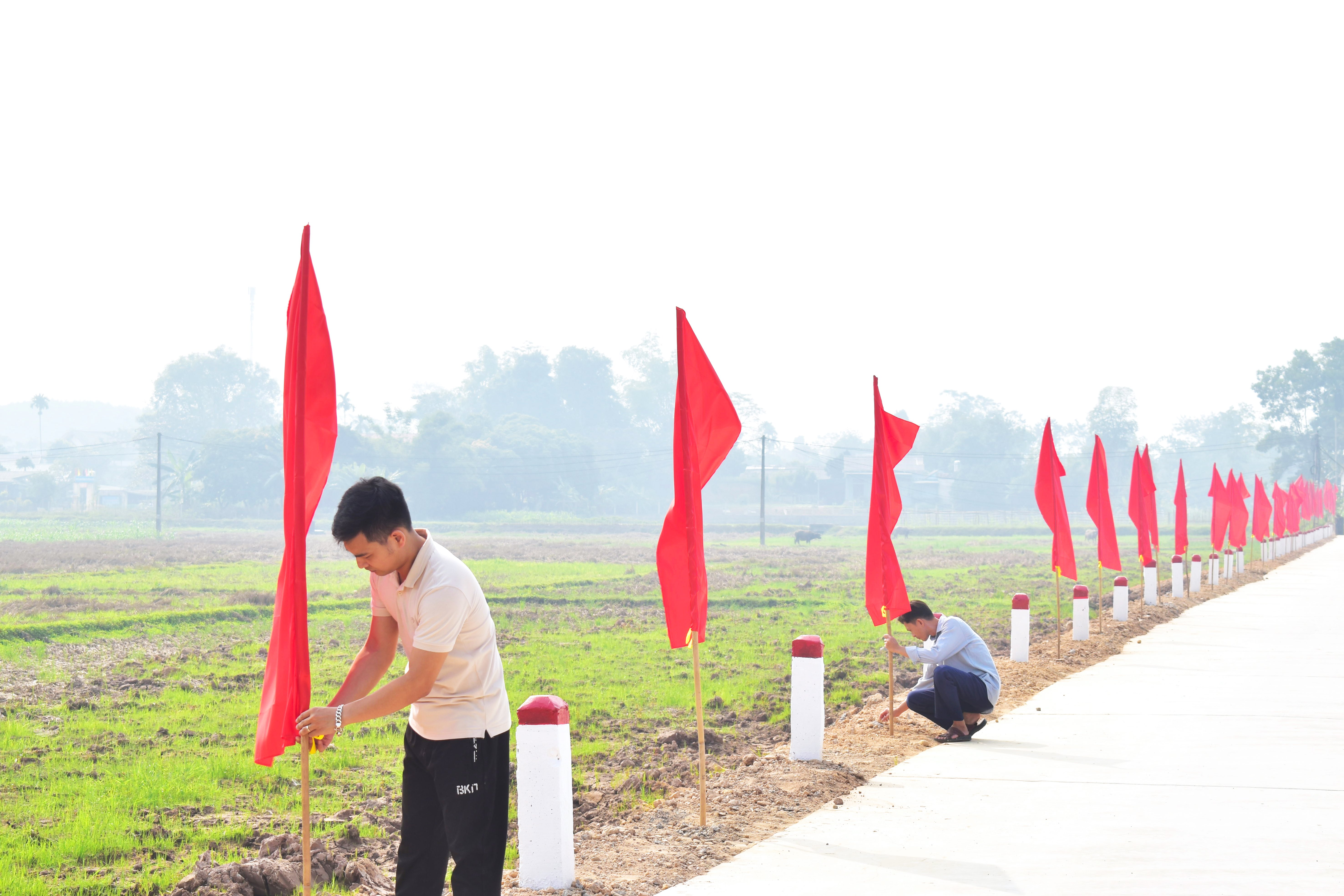 Sẵn sàng khai hội Đền Mẫu Âu Cơ