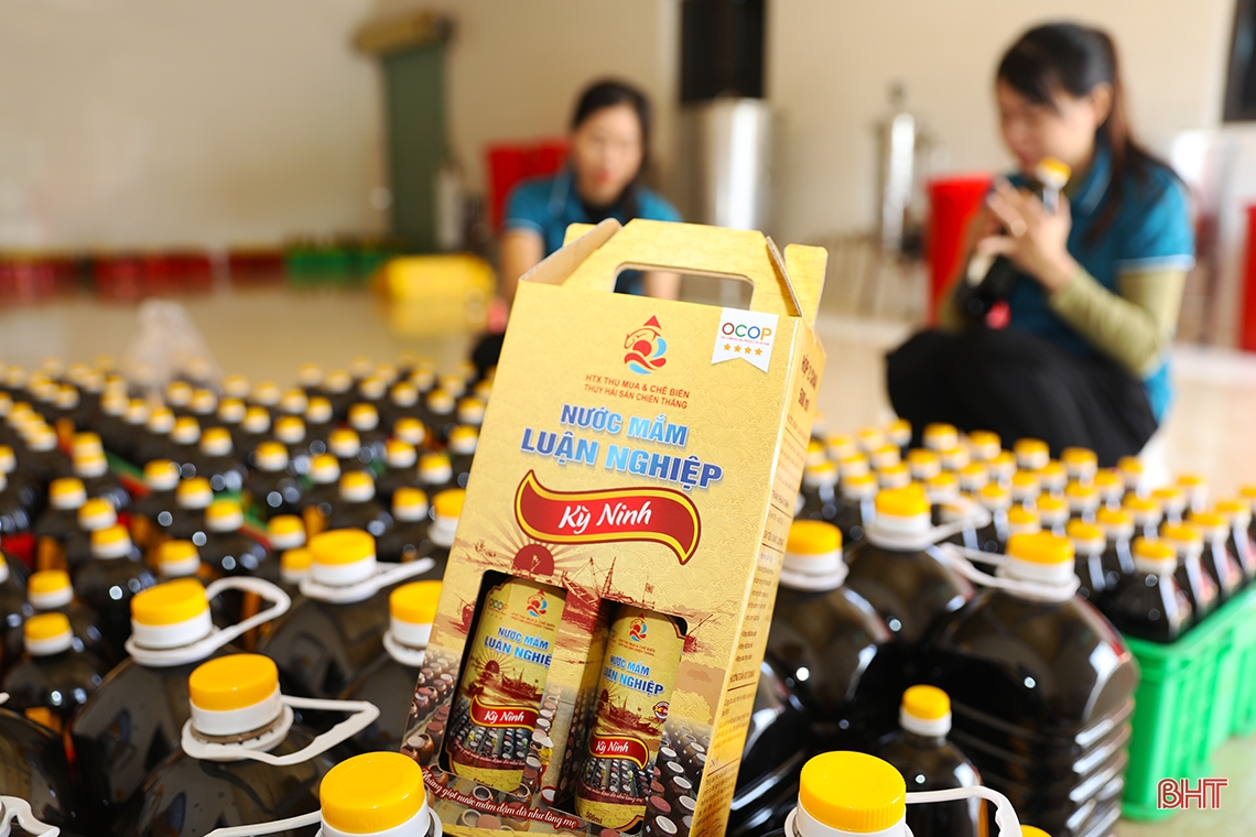 Traditional fish sauce from a coastal village in southern Ha Tinh is a 