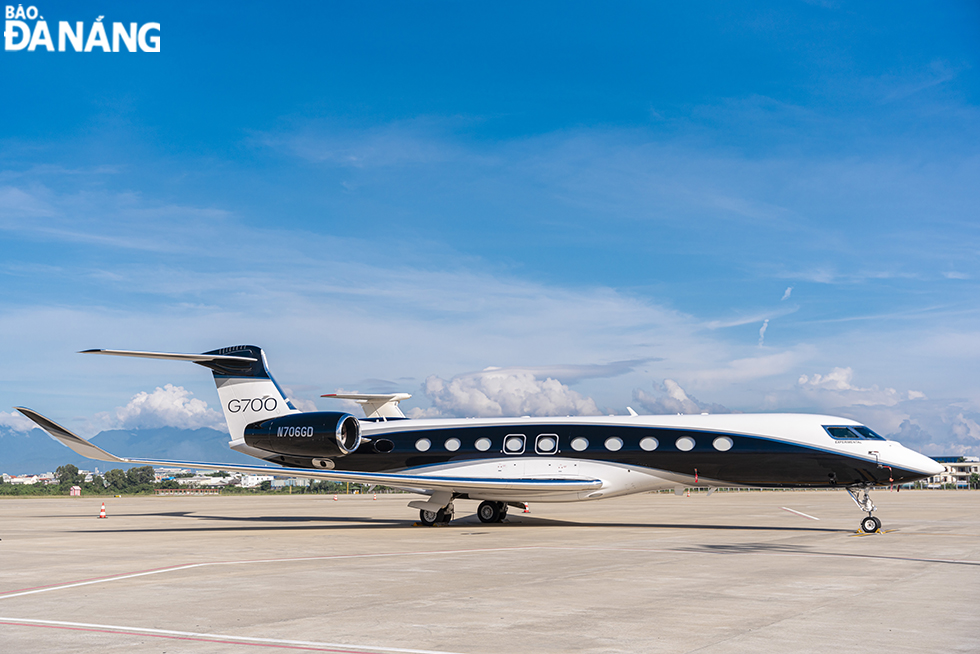 Gulfstream G700 เป็นเครื่องบินรุ่นใหม่ของบริษัทที่เปิดตัวในปีนี้