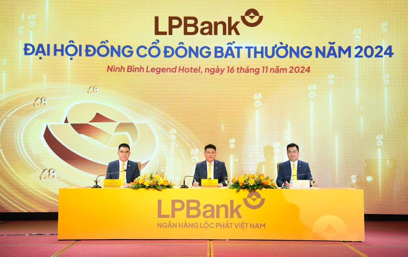 Внеочередное общее собрание акционеров Loc Phat Bank Vietnam 2024 г.