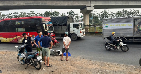 Schwerer Unfall auf der Autobahn von Hanoi