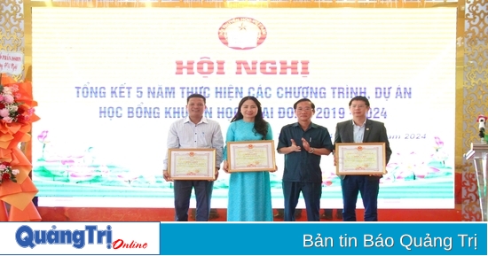 Hơn 78,4 tỉ đồng thực hiện các chương trình, dự án học bổng khuyến học trên địa bàn tỉnh Quảng Trị giai đoạn 2019