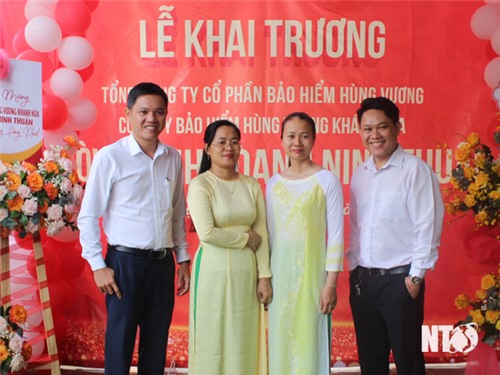 Công ty Bảo hiểm Hùng Vương Khánh Hòa: Khai trương Phòng Kinh doanh Ninh Thuận