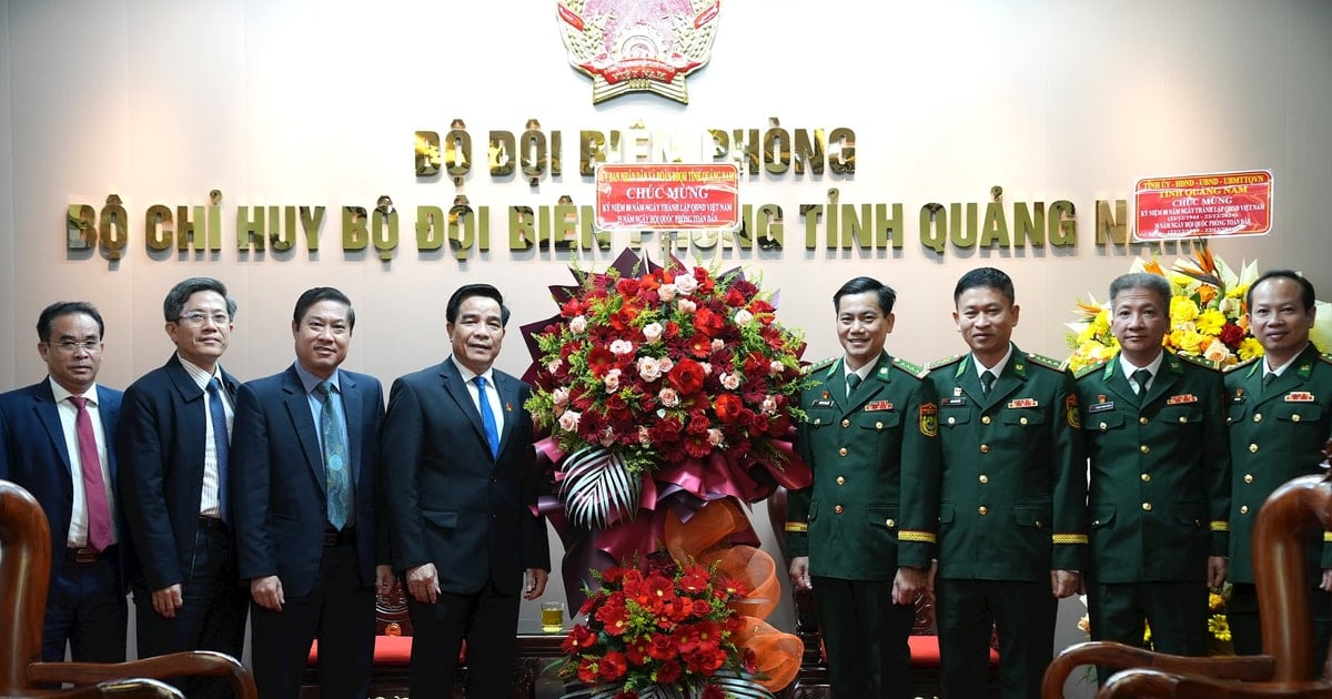 Chairman of the Provincial People's Committee Le Van Dung visited the Provincial Military Command and the Provincial Border Guard Command.