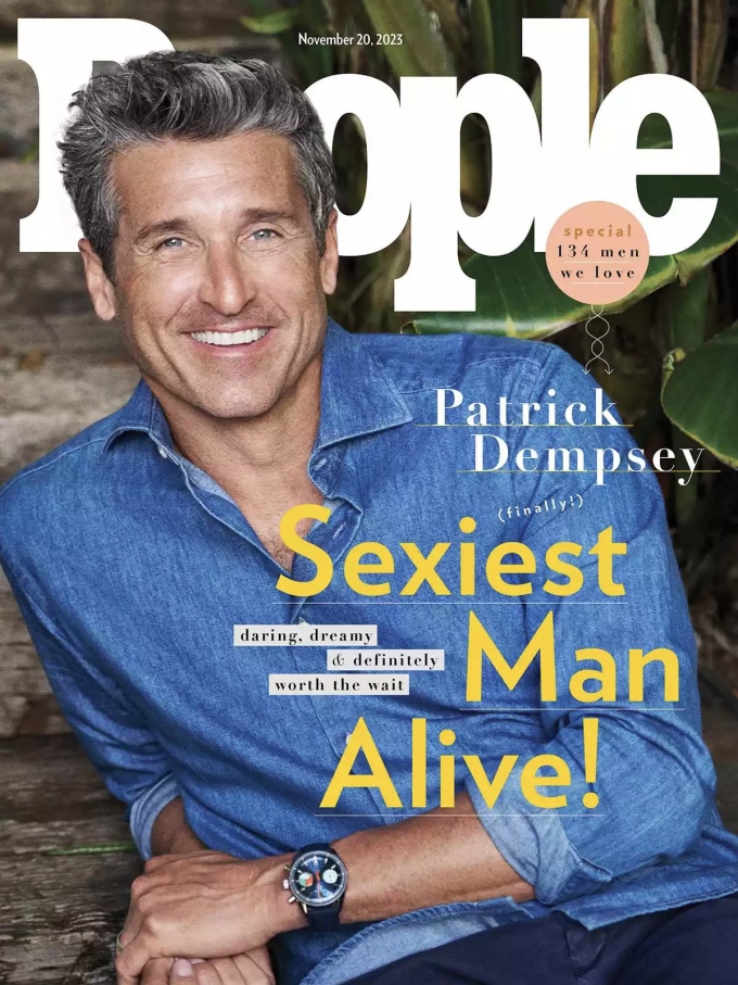 Patrick Dempsey is “Sexiest Man Alive 2023”