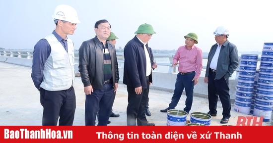 Cầu Xuân Quang và đường Vạn Thiện đi Bến En sẽ thông xe kỹ thuật trước Tết Nguyên đán Ất Tỵ 2025