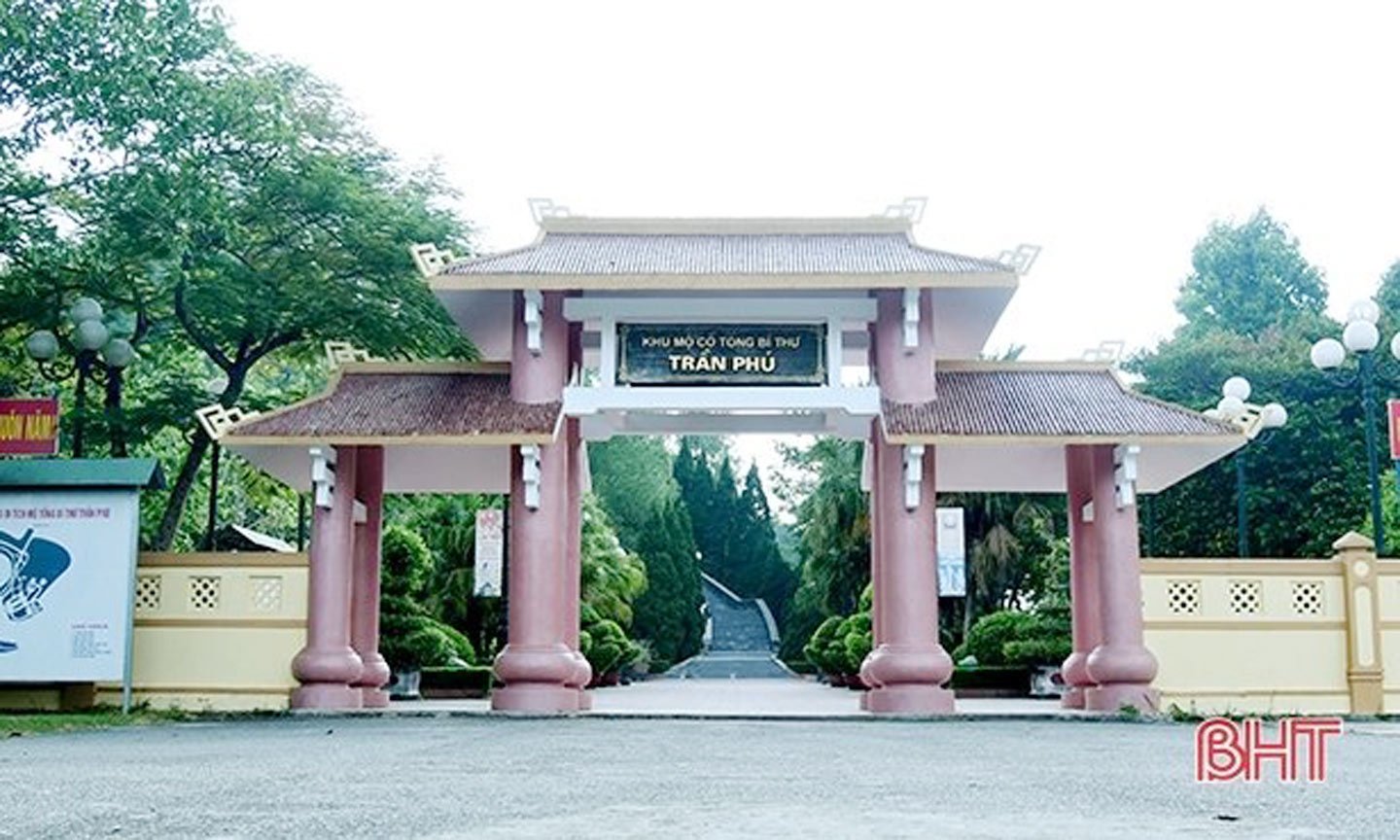 Site commémoratif du secrétaire général Tran Phu dans la commune de Tung Anh, district de Duc Tho, province de Ha Tinh.                                           Photo: baohatinh.vn