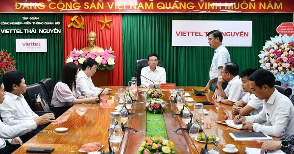 El Ministro Nguyen Manh Hung visita y trabaja en Thai Nguyen