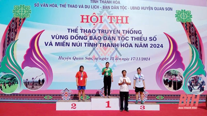 Hội thi Thể thao truyền thống vùng đồng bào dân tộc thiểu số và miền núi Thanh Hóa năm 2024