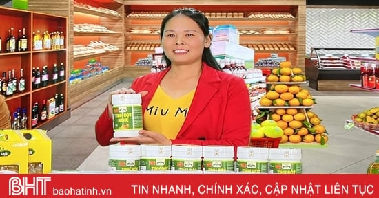 Hành trình đưa tinh bột nghệ Vũ Quang ra “biển lớn”