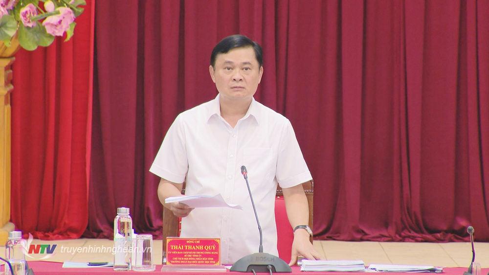 Le secrétaire provincial du Parti, Thai Thanh Quy, a prononcé un discours de clôture.