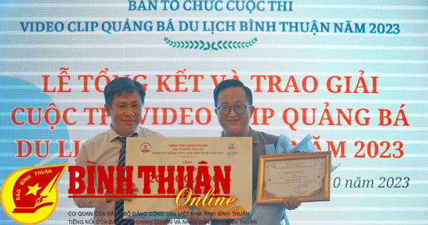 Tác phẩm “Bình Thuận trong tim tôi” đạt giải nhất Cuộc thi Video clip quảng bá du lịch Bình Thuận