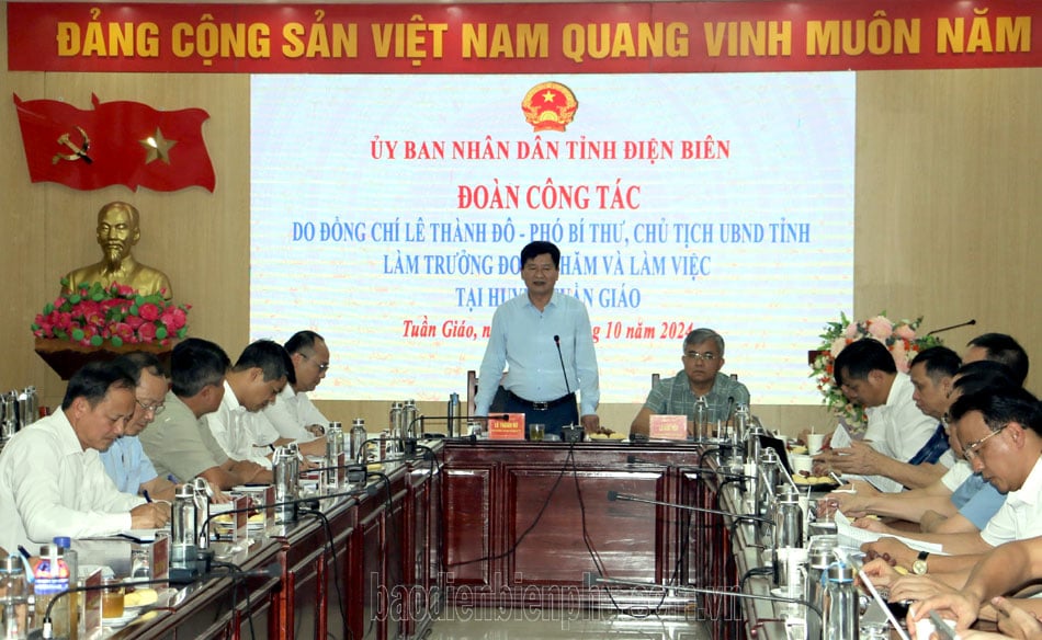 Tuần Giáo cần đẩy nhanh tiến độ giải ngân vốn đầu tư công trong những tháng cuối năm