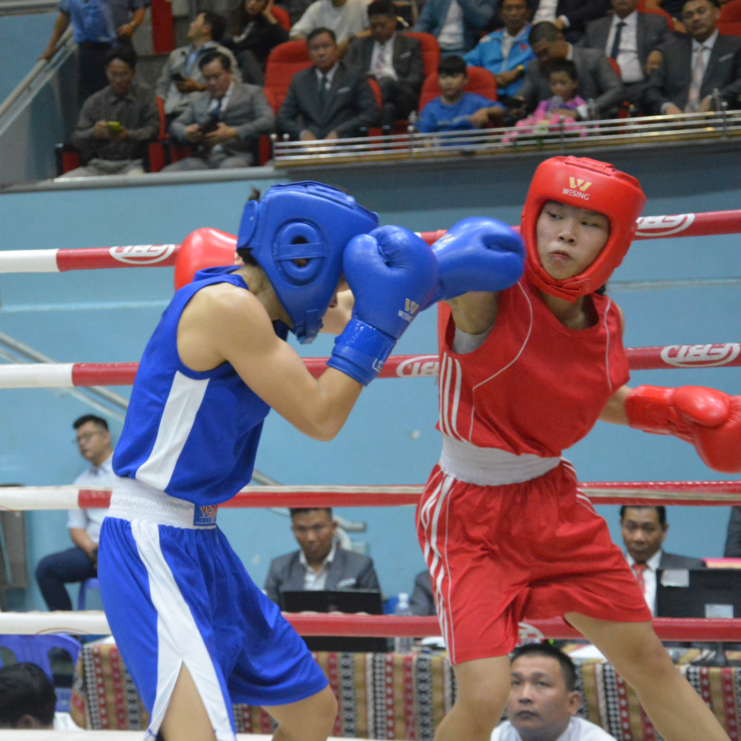 Female athletes, age 17 - 18, weight class 46 kg compete at the tournament.