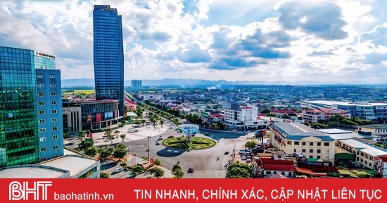 La ciudad de Ha Tinh avanza en el desarrollo de infraestructura y crea las condiciones para expandir el espacio urbano