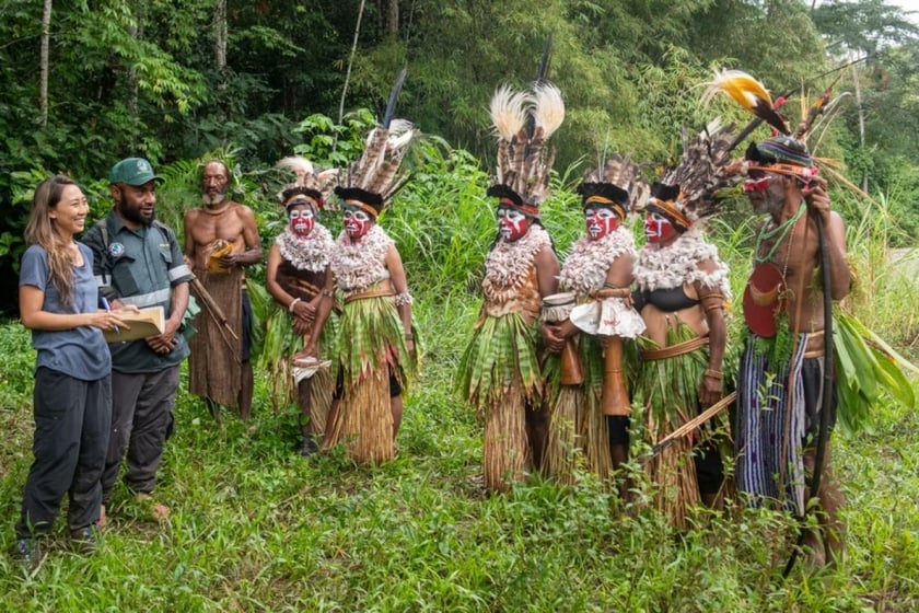 Người dân bản địa ở Papua New Guinea. Ảnh FAO
