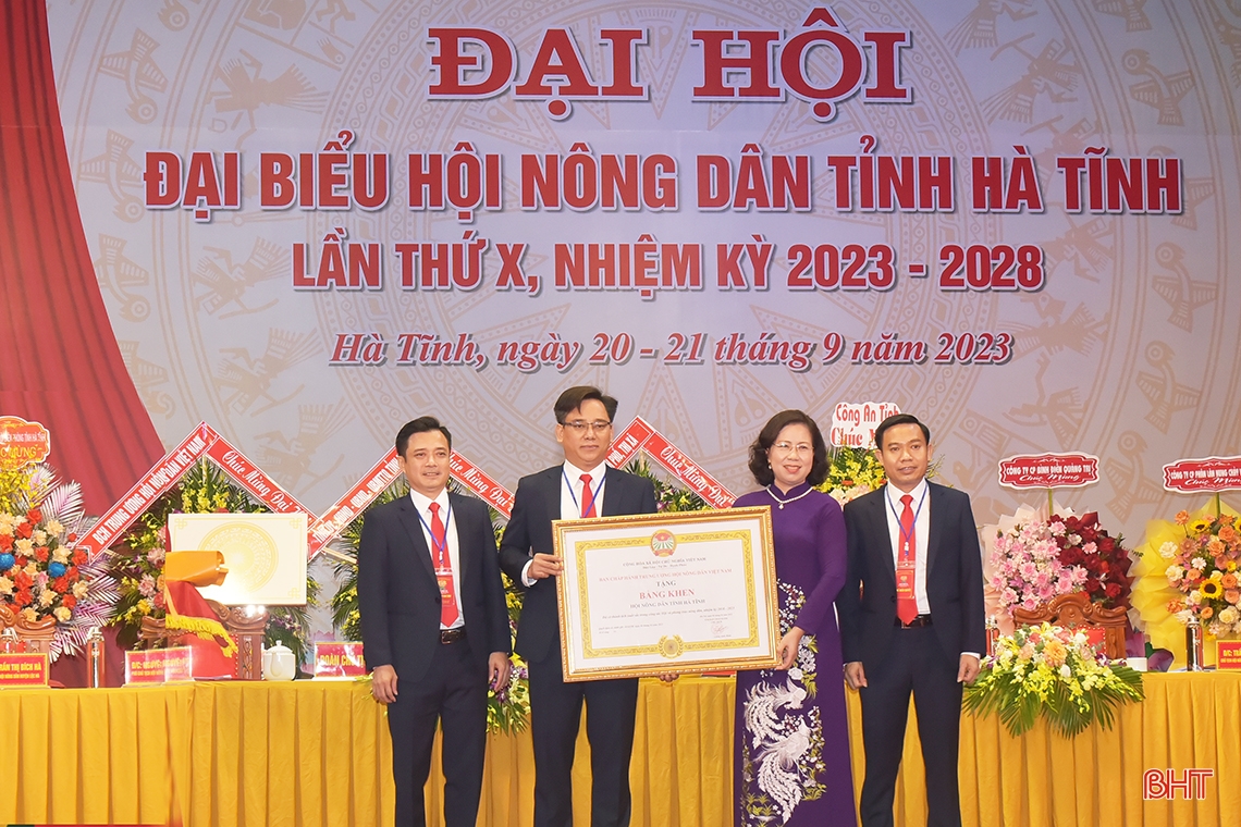 Création de l'Association des agriculteurs de Ha Tinh « Solidarité - Coopération - Innovation - Développement »