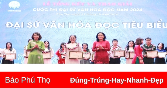 Tổng kết và trao giải Cuộc thi Đại sứ Văn hóa đọc năm 2024