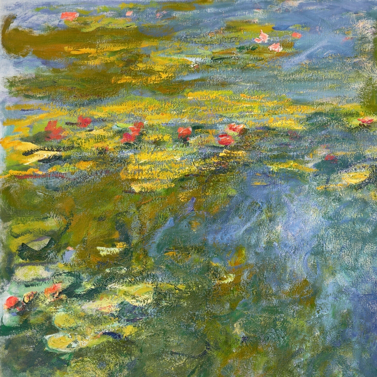 蓮池の絵画、7400万ドルに達する