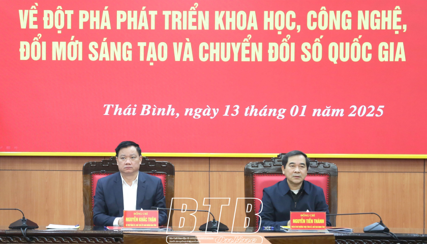 Trên 978.500 đại biểu tham gia hội nghị quán triệt, triển khai về đột phá phát triển khoa học, công nghệ, đổi mới sáng tạo và chuyển đổi số quốc gia