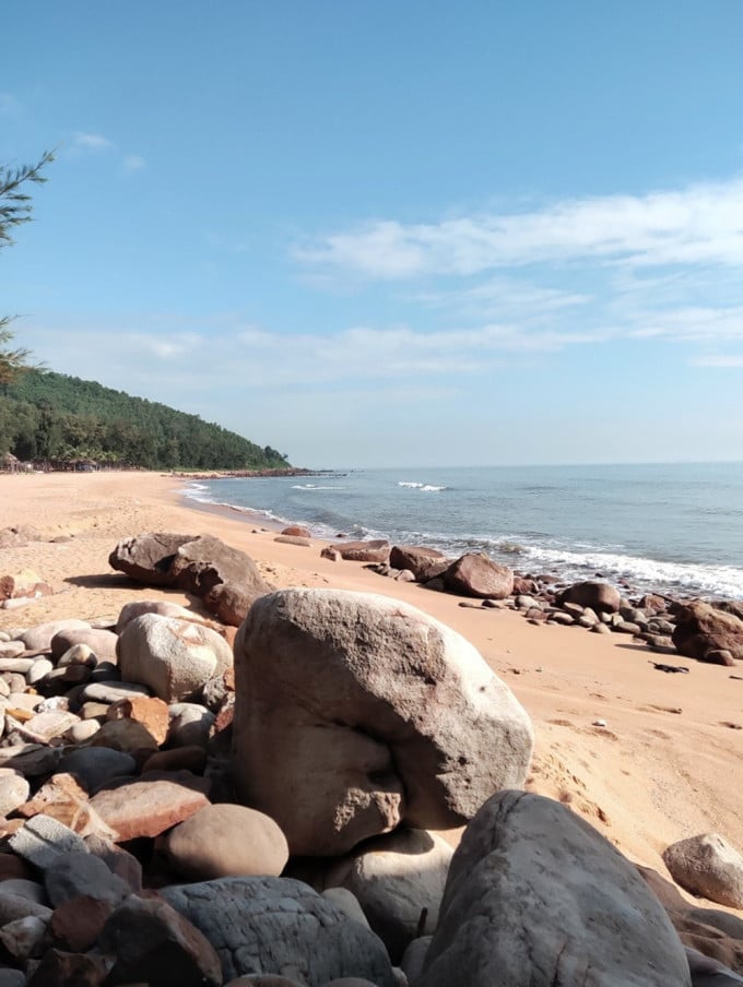 Playa Este vista desde un resort. Foto: Islas ecológicas de Nghi Son.