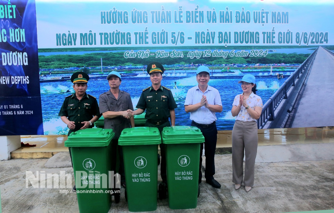 Lancement d'une campagne pour nettoyer l'océan en réponse à la Semaine de la mer et des îles du Vietnam et à la Journée mondiale des océans 2024