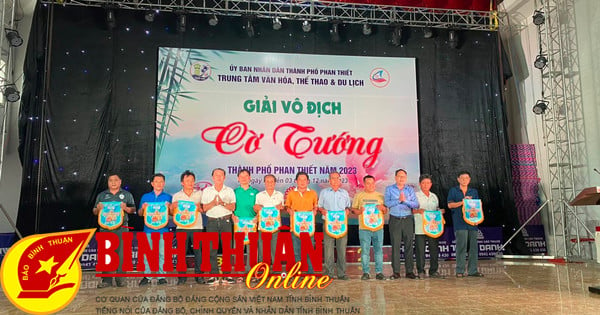 Giải vô địch cờ tướng thành phố Phan Thiết năm 2023