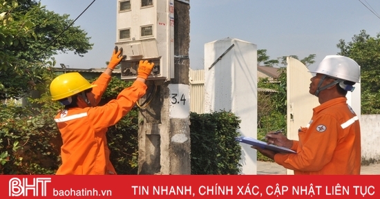 Công ty Điện lực Hà Tĩnh sắp thay đổi lịch ghi chỉ số công tơ