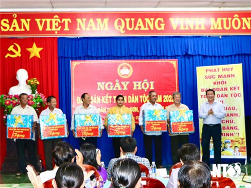 Ngày hội Đại đoàn kết toàn dân tộc liên khu dân cư xã Hòa Sơn