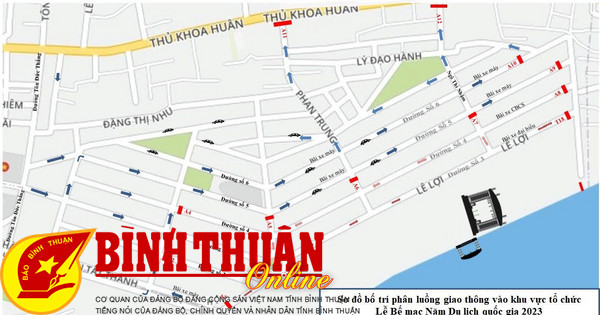 Traffic flow in the area hosting the Closing Ceremony of National Tourism Year 2023