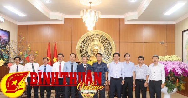 The Evangelical Church of Vietnam (South) wishes a happy new year to the Binh Thuan Provincial Party Committee