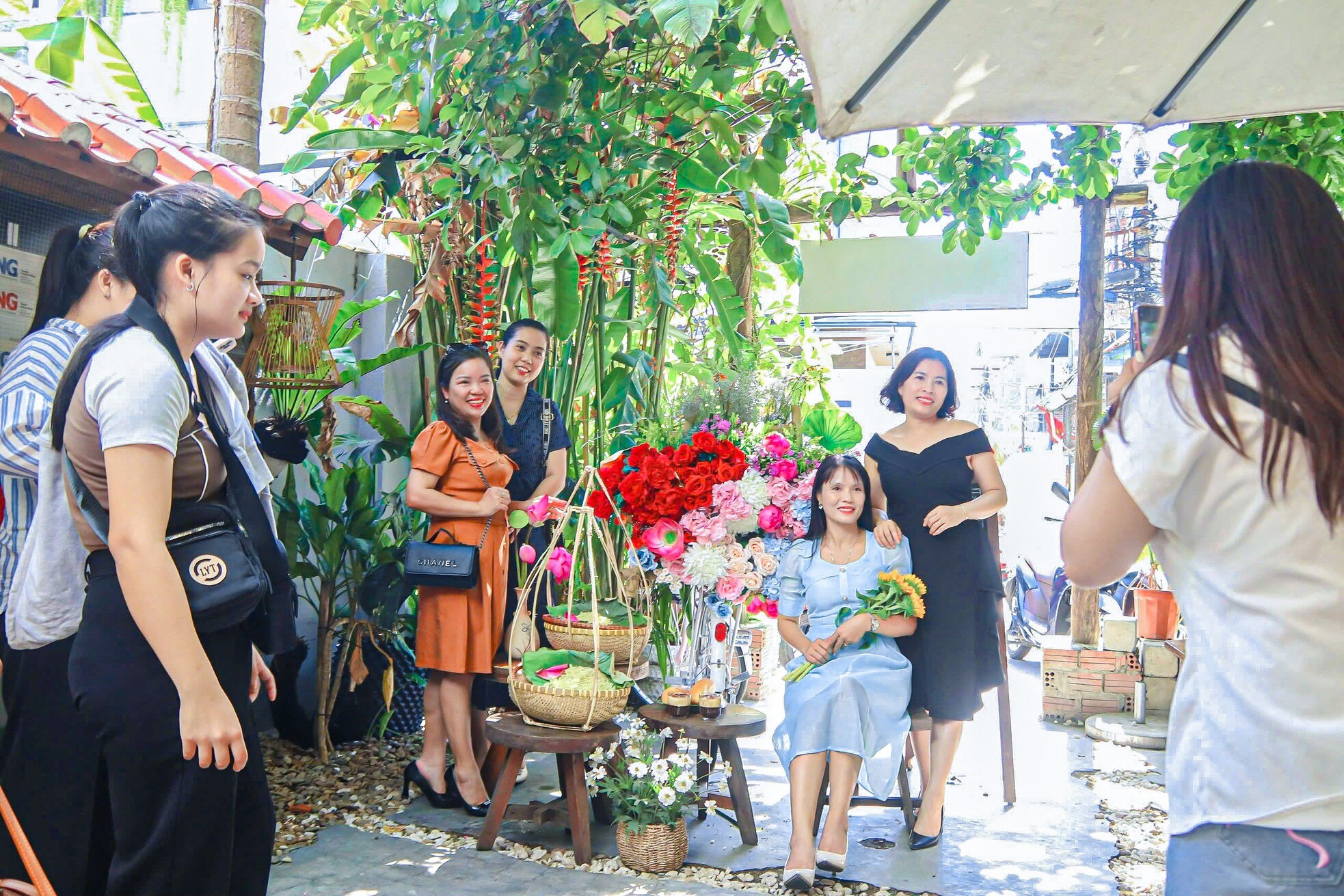 'Catching the trend' of Hanoi's autumn in the heart of Da Nang photo 10