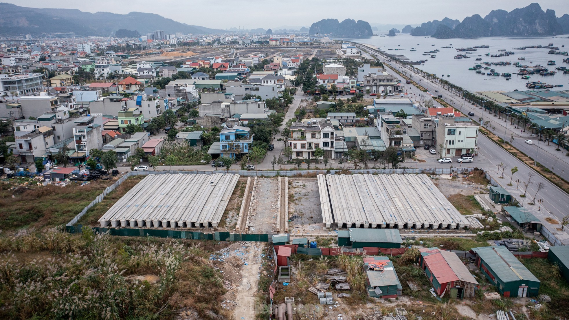 El proyecto de expansión de carreteras de un billón de dólares en Quang Ninh está en construcción lenta, foto 17