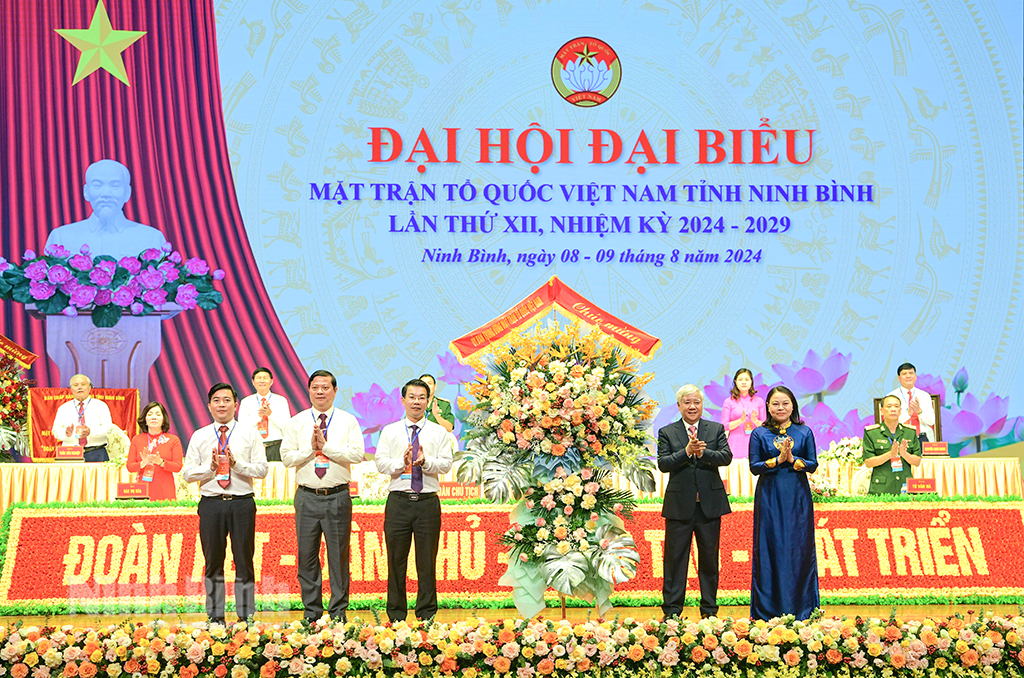 Khai mạc trọng thể Đại hội đại biểu MTTQ Việt Nam tỉnh Ninh Bình lần thứ XII nhiệm kỳ 20242029