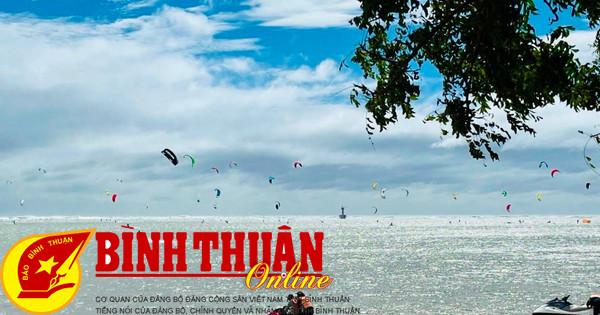 Eröffnung des Ninh Thuan Kitesurfing-Turniers