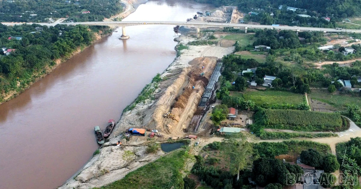 Solución a las dificultades de limpieza del terreno para la segunda fase del proyecto del dique del río Rojo