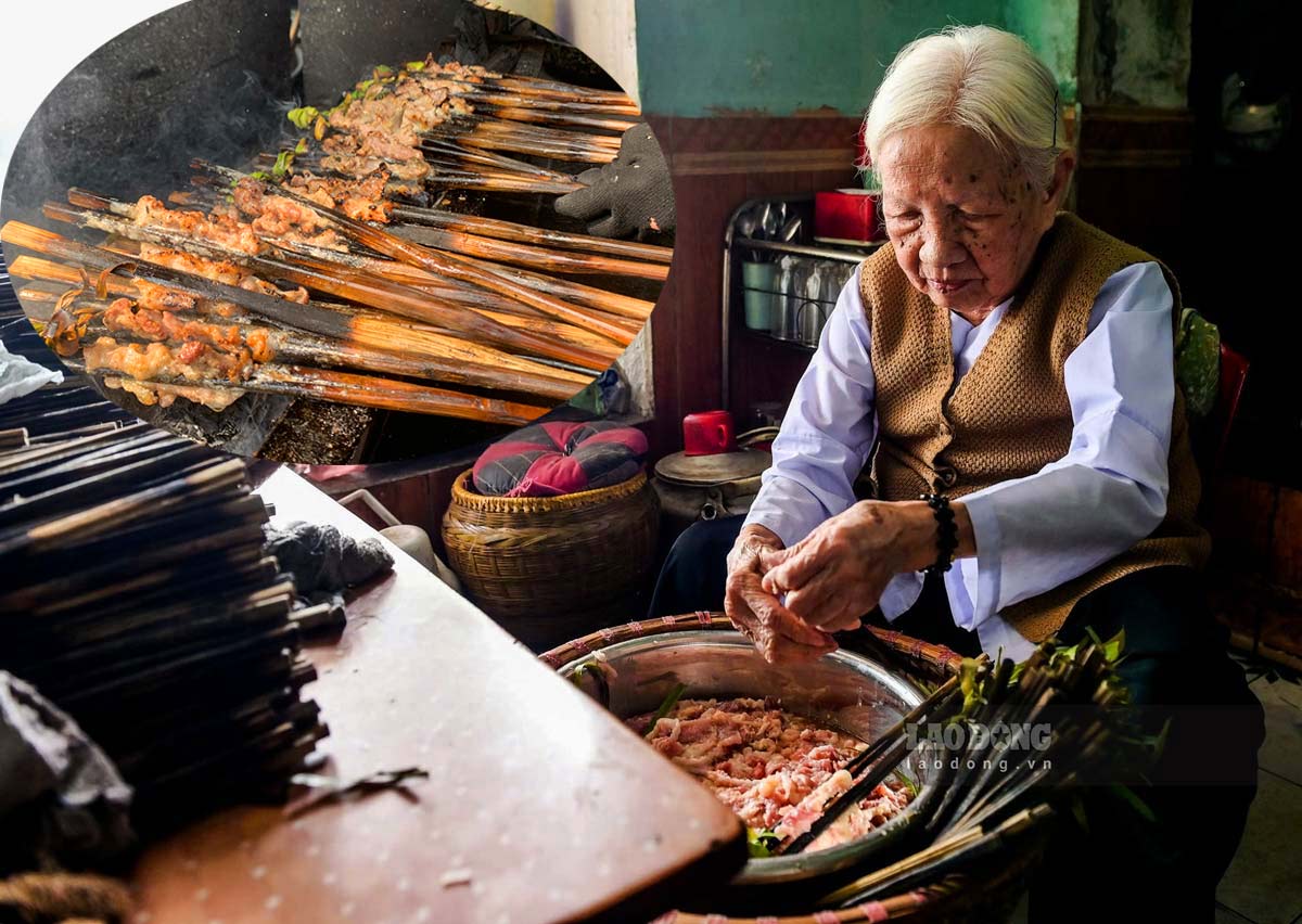 Bun-Cha-Restaurant seit 6 Generationen in Nam Dinh, 100 Jahre altes Familienrezept