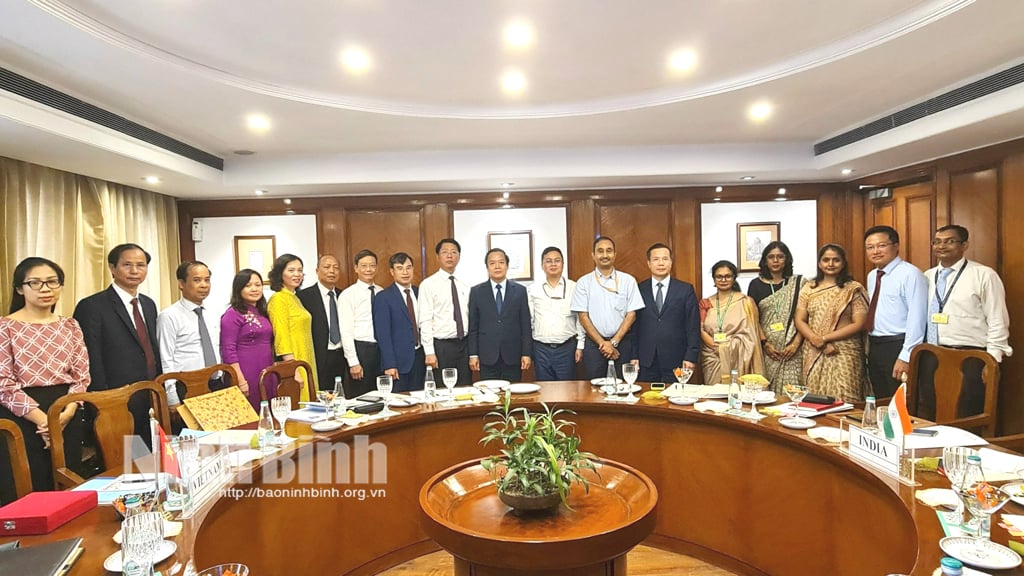 Ninh Binh province delegation successfully completed working program in India and Bhutan