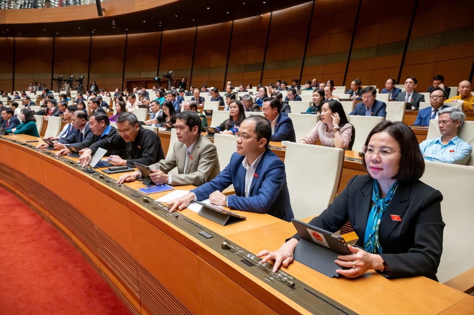 国会議員の投票 - 写真: Quochoi.vn