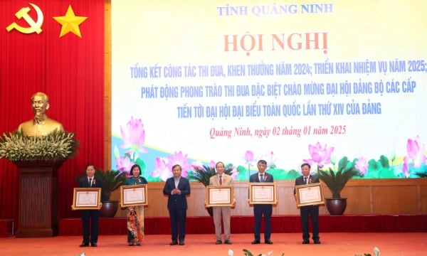 Tổng kết công tác thi đua, khen thưởng năm 2024, triển khai nhiệm vụ năm 2025