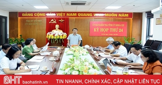 Ngành kiểm tra Đảng Hà Tĩnh nỗ lực nâng cao hiệu lực, hiệu quả công tác kiểm tra, giám sát