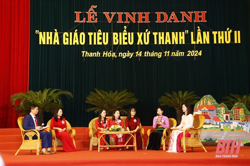 Ehrung des „Typischen Lehrers von Thanh Hoa“ zum zweiten Mal, 2024