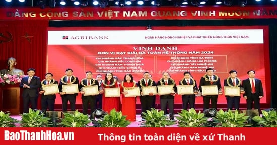 Agribank Bac Thanh Hoa branch successfully completed its business tasks in 2024