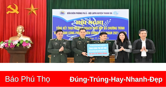 Tổng kết chương trình “Đồng hành cùng Phụ nữ biên cương”