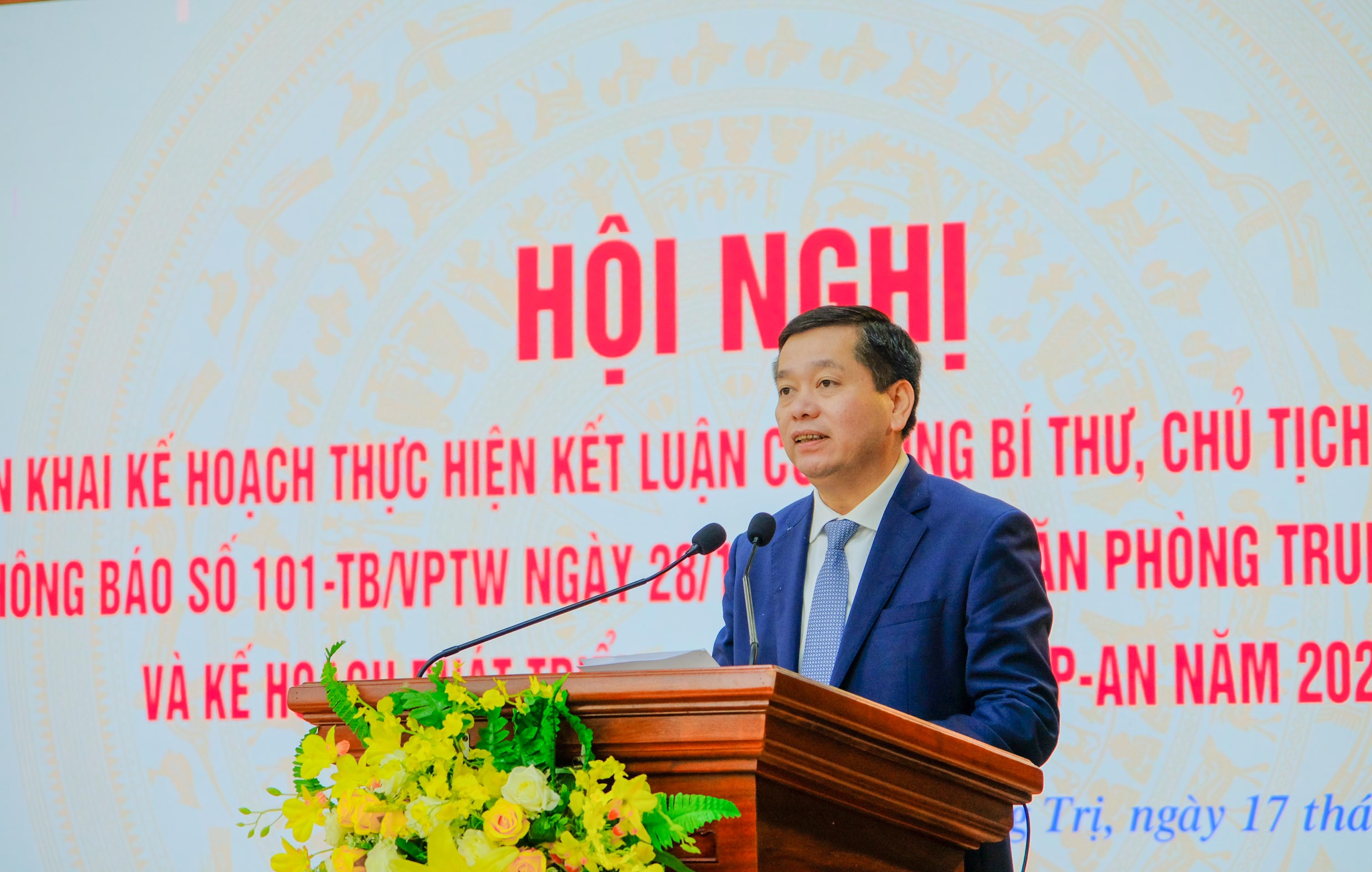 Triển khai kế hoạch thực hiện kết luận của Tổng Bí thư, Chủ tịch nước Tô Lâm tại phiên làm việc với tỉnh Quảng Trị và Kế hoạch phát triển KT-XH, bảo đảm QP-AN năm 2025