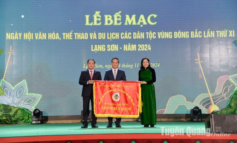 Tuyên Quang có 2 giải A tại Ngày hội Văn hóa, Thể thao và Du lịch các dân tộc vùng Đông Bắc lần thứ XI